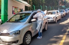 Joaçaba fará Drive-thru para vacinar idosos a partir de 65 anos