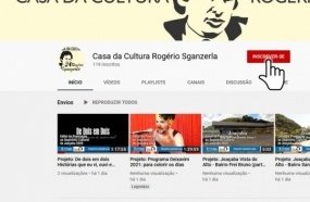Conheça o canal do Youtube da Casa da Cultura Rogério Sganzerla