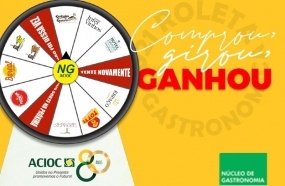 Núcleo de Gastronomia fomenta vendas e distribui cortesias para clientes