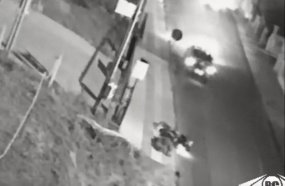 Vídeo mostra motorista fugindo de acidente que deixou motociclista ferida