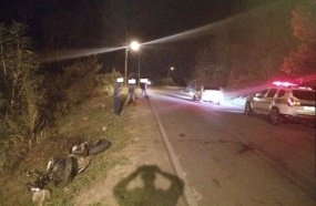 Colisão frontal deixa motociclista gravemente ferido na SC-284
