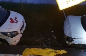 Motorista de guincho é atropelado durante resgate de veículo na SC-390 