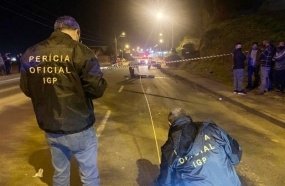 Pedestre morre atropelado por motocicleta em Caçador