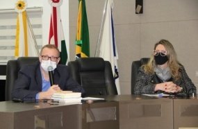 Câmara de Vereadores de Joaçaba inicia ciclo de palestras 