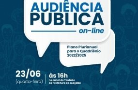Audiência pública para avaliação da proposta do Plano Plurianual 
