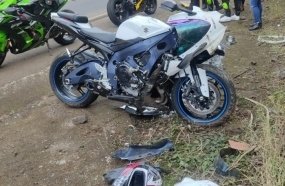 Morre motociclista que bateu em barranco na SC-135