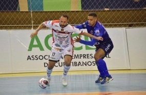 Joaçaba Futsal é derrotado pelo Curitibanos por 2 a 1 
