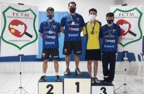 Pró Tênis de Mesa de Joaçaba é campeã estadual em Rio do Sul