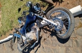 Motociclista morre após colidir contra carreta na SC-135