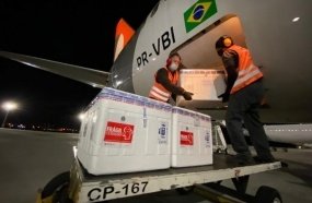 Nova remessa de vacinas chega à Santa Catarina 