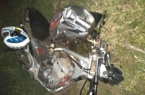 Motociclista sofre ferimentos graves em acidente na SC-155