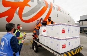 Estado recebe 394 mil doses de vacina contra a Covid-19 