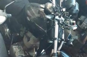 Polícia identifica veículo causador do acidente que deixou motociclista ferido