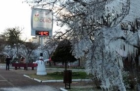 Quinta-feira será mais um dia de frio intenso em Santa Catarina