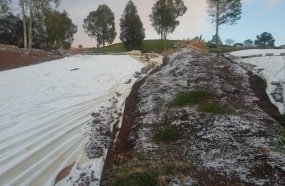 Moradores registram neve no interior de Herval d´Oeste 