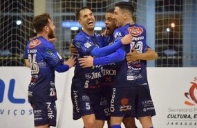 Joaçaba Futsal vence o clássico contra o Jaraguá 
