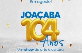 Música, interação e resgate histórico marcam aniversário de Joaçaba