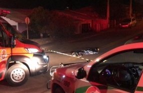 Homem morre após ser atropelado propositalmente em Campos Novos