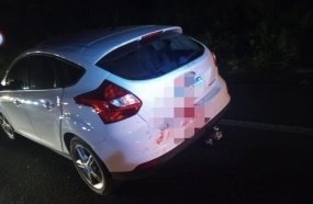 Jovem morre após ser atropelado por carro na SC-135 