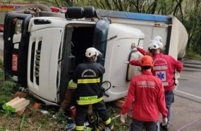 Morre condutor que tombou carreta no mês de junho na BR-153