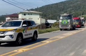 SC-407 é liberada e distribuição de combustíveis restabelecida 