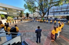 Joaçaba realiza ação alusiva ao Dia Mundial de Prevenção ao Suicídio