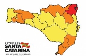 Matriz de Risco aponta apenas uma região em nível gravíssimo
