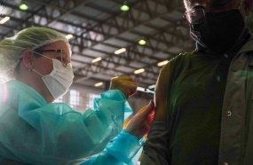 Joaçaba aplica dose de reforço em idosos de 70 anos ou mais