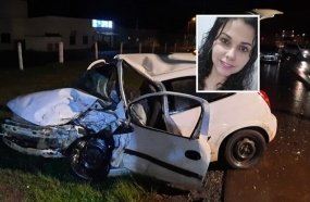 Mãe e filha morrem em colisão frontal na SC-350