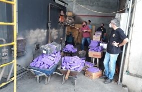 Polícia Civil incinera mais de uma tonelada de drogas 