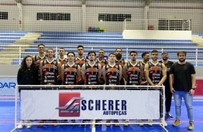 Vitória para Joaçaba na estreia do Catarinense de Basquete 