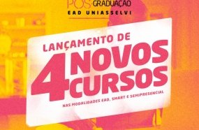UNIASSELVI oferece quatro novos cursos de Pós-graduação