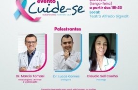 Saúde promove evento alusivo ao Outubro Rosa e Novembro Azul