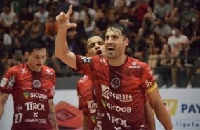 Joaçaba Futsal vence o Blumenau no jogo de ida das oitavas de final 