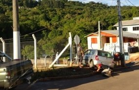 Motorista é preso por embriaguez após acidente em Piratuba 