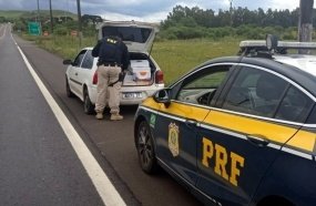 PRF apreende vinho argentino em veículo na BR-153 