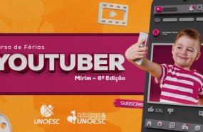 Inscrições abertas para o curso de férias Youtubers Mirins