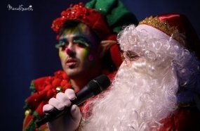 Papai Noel chega à Joaçaba e abre o Natal Encantado 