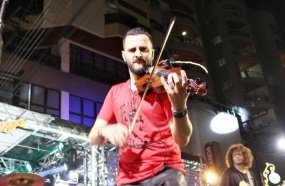 Violinista Simão Wolf abre o Natal de Herval d´Oeste
