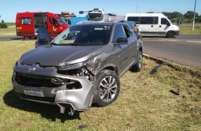 Mais um acidente é registrado no Trevão de Irani 