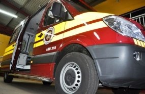 Idoso tem 90% do corpo queimado ao tentar acender fogo com álcool