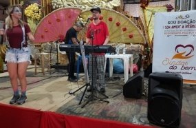Muita alegria e diversão na Festa de Natal dos Dindos do Bem
