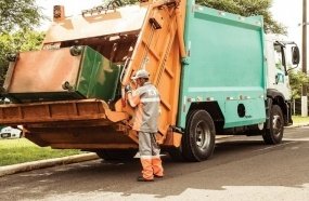 Coleta de lixo em Joaçaba nos feriados de Natal e Ano Novo