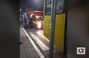 Passageiros ficam feridos após ônibus ‘rampar’ lombada elevada em Herval 