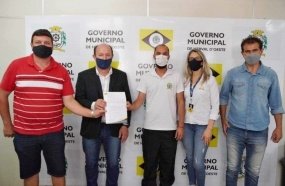 Cinco ruas de Herval d´Oeste receberão recapeamento asfáltico 