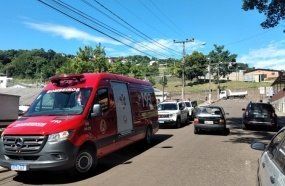 Homem é baleado em ponto de ônibus de Concórdia 
