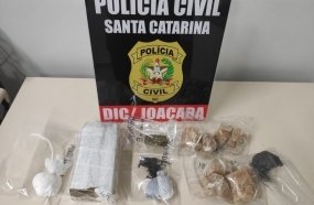 DIC Joaçaba derruba segunda organização que distribuía drogas