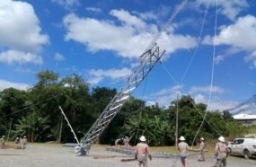 Torres de emergência vão restabelecer energia em casos de eventos climáticos 