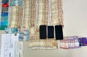 Trio é preso após tentar trocar cheque clonado em Irani 