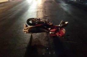 Jovem morre após ter moto atingida por carro na BR-282 